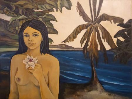 Elena Neri - Hawaiana col fiore 
